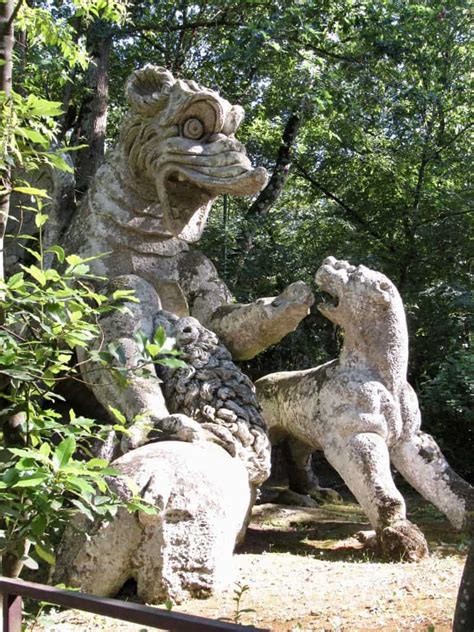 Bomarzo Monster Park in Italy (Bomarzo Parco dei Mostri - Sacro Bosco) - Christina's Cucina