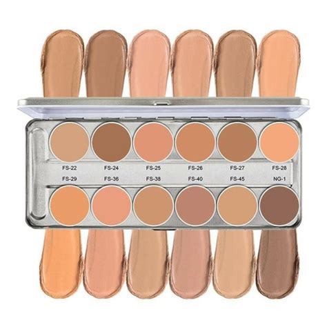 KRYOLAN SupraColor Foundation Palette 12 Color ( Delhi 1 ) Foundation - JioMart