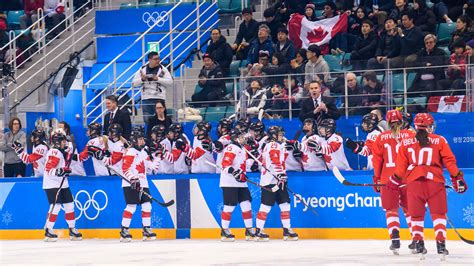 Team Canada advances to women's hockey gold medal game - Team Canada ...