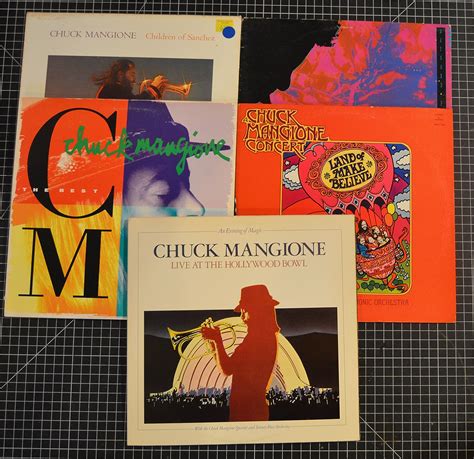 Amazon.com: lot of 5 chuck mangione lps live at hollywood bowl, land of ...