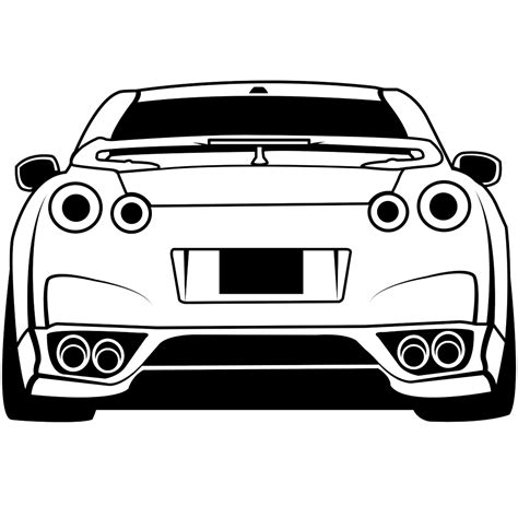 Gtr Coloring Pages Downloadable Educative Printable Cars Coloring ...