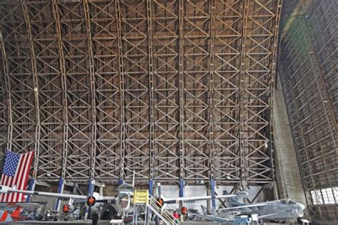 Photo of the wooden inner structure of the Blimp Hangar in Tillamook Oregon | Tillamook oregon ...