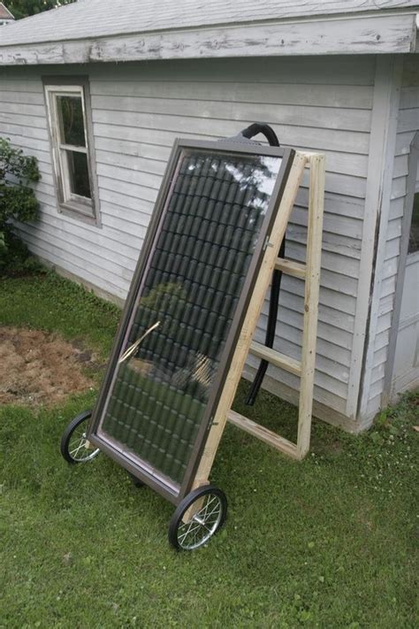 Pop Can Solar Heater for Greenhouse | ~ Outdoor Projects ~ | Pinterest