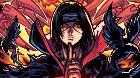 2048x1152 Resolution Itachi Uchiha Cool Digital Art Naruto HD 2048x1152 ...