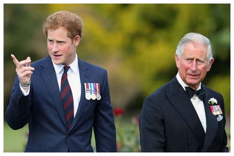 King Charles' teeth had been "kicked" in by Prince Harry?