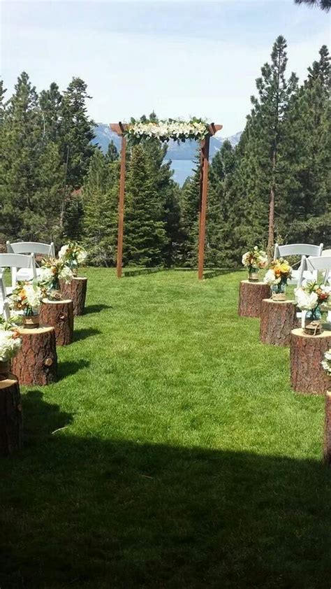 Chart House Lake Tahoe | Lake wedding, Wedding arch, Chart house