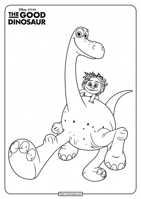 26 best ideas for coloring | Arlo The Good Dinosaur Coloring Pages