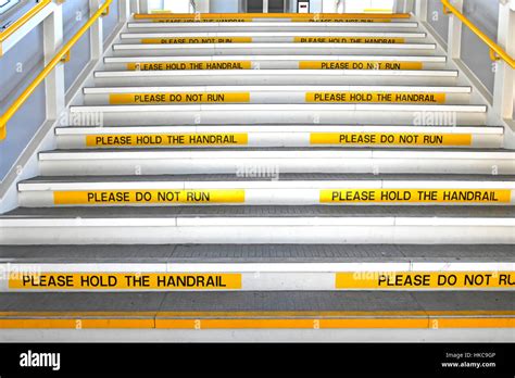 Caution Steep Stairs Use Handrail Warning Safety Sign - Safety Signs DAF