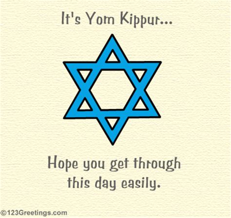 An Easy Yom Kippur... Free Yom Kippur eCards, Greeting Cards | 123 ...