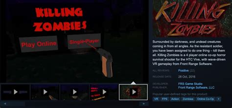 Best VR Zombie Games - VR Source