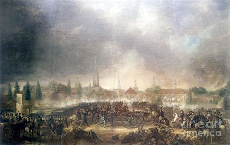 Battle Of Leipzig Painting by Unknown Artist - Fine Art America