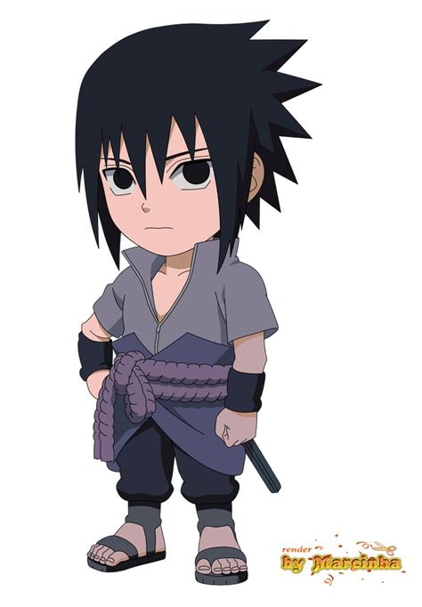 PNG Sasuke by Marcinha20 | Sasuke chibi, Chibi naruto characters, Naruto cute