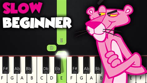 Pink Panther Theme Song Easy Piano Sale UK | www.pembeatolye.com