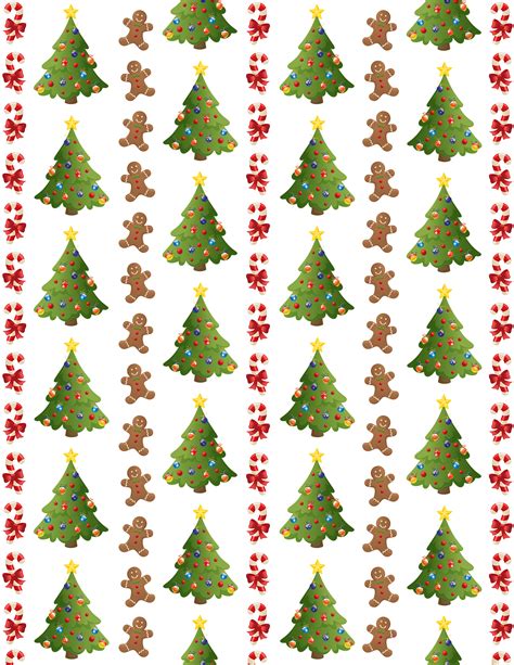 Free Winter and Christmas Scrapbook Paper