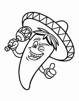 Cinco De Mayo Coloring Pages Free Printable PDF sketch template