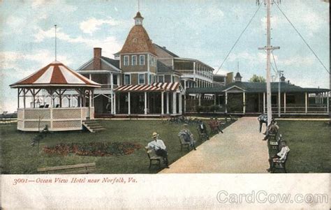 Ocean View Hotel Norfolk, VA Postcard