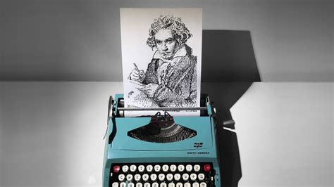 Meet James Cook. He Is A Typewriter Artist Who Creates Stunning Artwork Using Typewriters