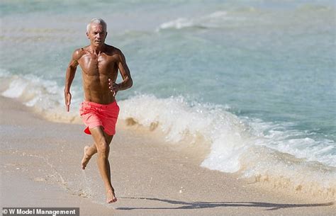 Super-healthy 67-year-old model puts his impressive physique down to a ...