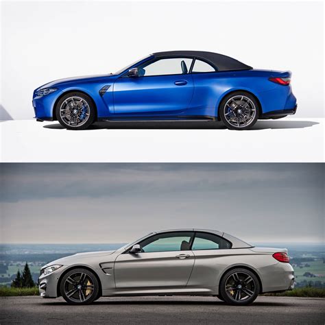 Photo Comparison: G83 BMW M4 Convertible vs F83 BMW M4 Convertible