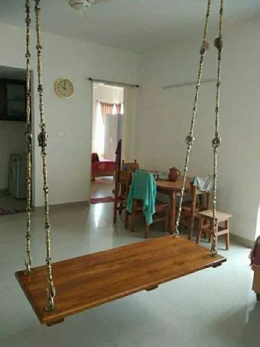 Teak Wood Swing, Hand Carving, 2 Seater at Rs 10000/piece in Chennai ...