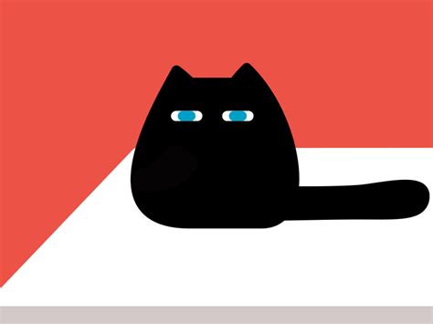 Bad Cat by Jiang O v O on Dribbble