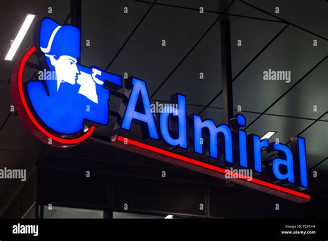 Admiral insurance sign logo Stock Photo - Alamy