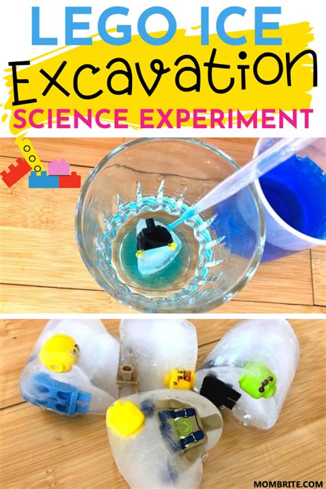 LEGO Ice Excavation Science Experiment | Science experiments, Cool ...