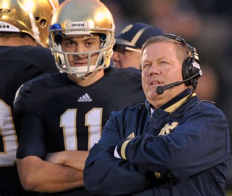 After further review, Brian Kelly did name Tommy Rees his starter after all