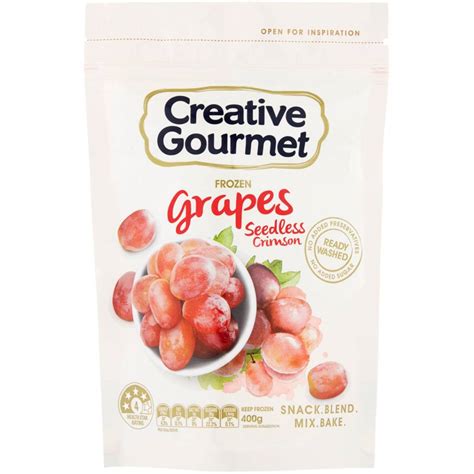 Creative Gourmet Crimson Grape 400g | Woolworths