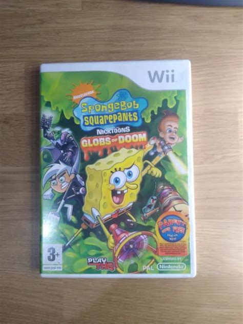 SPONGEBOB SQUAREPANTS FEATURING Nicktoons: Globs of Doom (Nintendo Wii ...