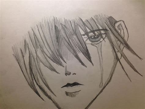 Crying Anime Guy by AustinsAnime on DeviantArt