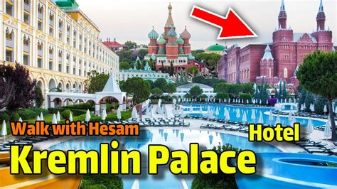 Kremlin Palace HOTEL Uall Inclusive ANTALYA / WALKING TOUR Travel Vlog / Asteria Kremlin Palace ...