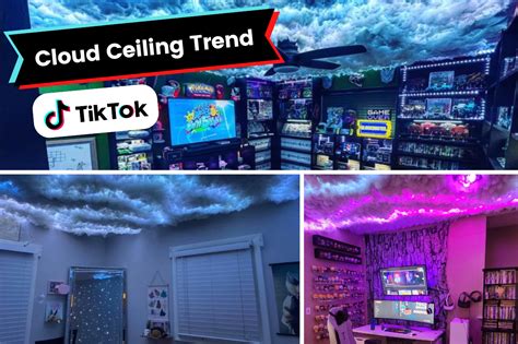 Taking the TikTok Cloud Ceiling Trend to The Next Level With Cloud Light Covers | Octo Lights ...