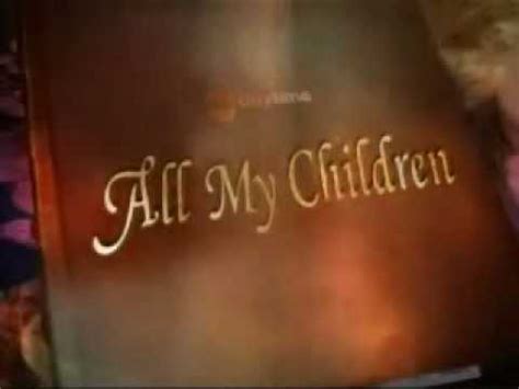 All My Children: New Opening 1-15-10 - YouTube