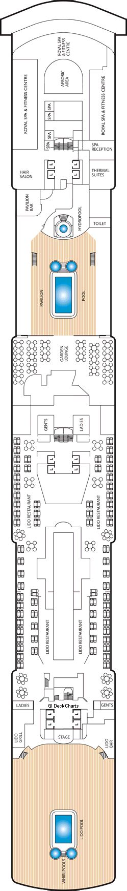 Cunard Queen Elizabeth Deck Plans: Ship Layout, Staterooms & Map - Cruise Critic