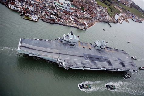 U.K. Carrier HMS Queen Elizabeth Wraps 7-Month Maiden Deployment | LaptrinhX / News