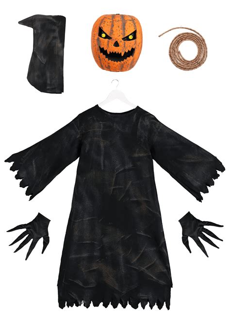 Scary Eyed Pumpkin Costume for Kids