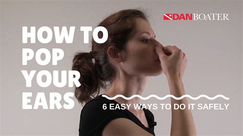 How To Pop Your Ears: 6 Easy Ways To Do It Safely - YouTube