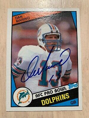 Dan Marino Autographed Rookie Card | eBay