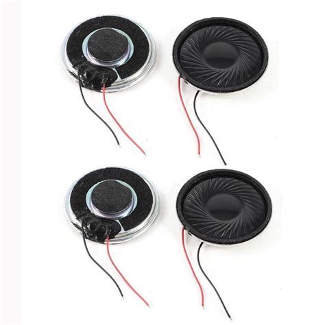 Internal Speakers - TOOGOO(R)4 Pcs Internal Speakers Magnet 30mm 2800Hz 8Ohm 1W for PC Laptop ...