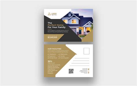 Real Estate Postcard Design #298271 - TemplateMonster