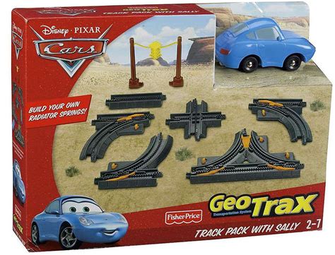 Fisher Price Disney Pixar Cars GeoTrax Track Pack With Sally GeoTrax ...