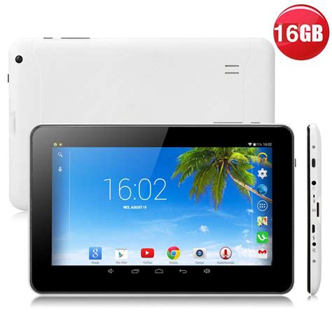 New N98 9" inch Quad Core Android 4.4 Tablet PC Bluetooth 16GB Dual ...