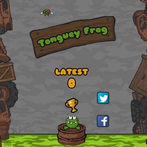 🕹️ Play Tonguey Frog Game: Free Online Fly Eating Wall Climbing Frog ...