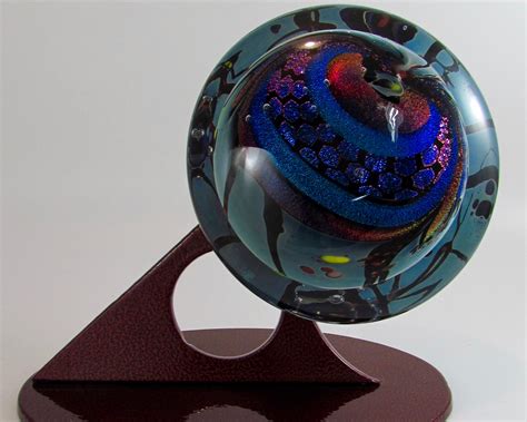 Karg Art Glass - Dichroic Glass Sculpture