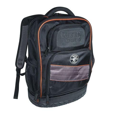 Klein Tools 14 in. Tradesman Pro Organizer Technichian's Jobsite Backpack with Laptop Pocket ...