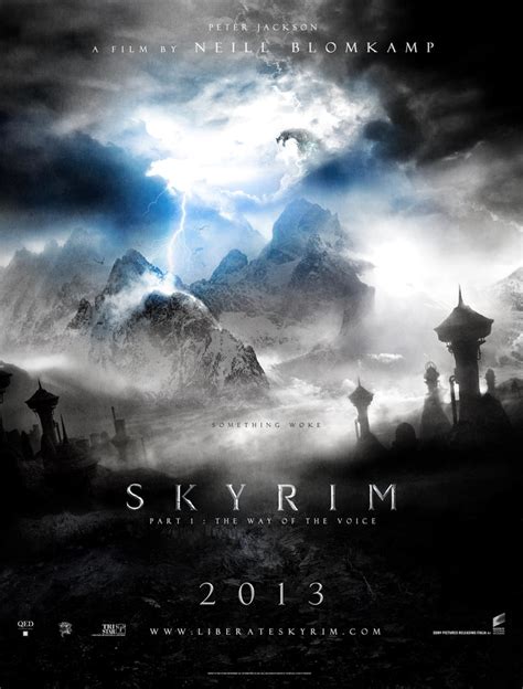 Skyrim Movie Poster by boup0quod on DeviantArt