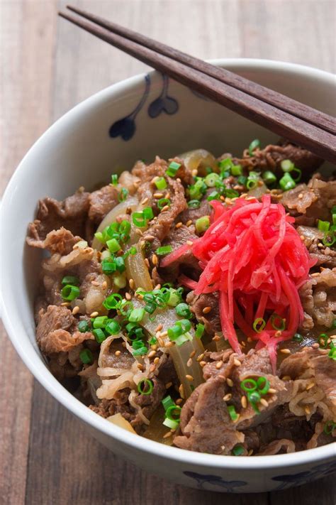 Gyudon (Beef Bowl) | Recipe | Beef bowls, Beef bowl recipe, Asian recipes