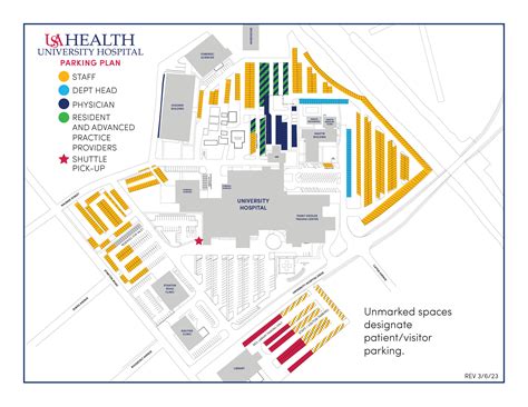 Employee Parking Information | USA Health