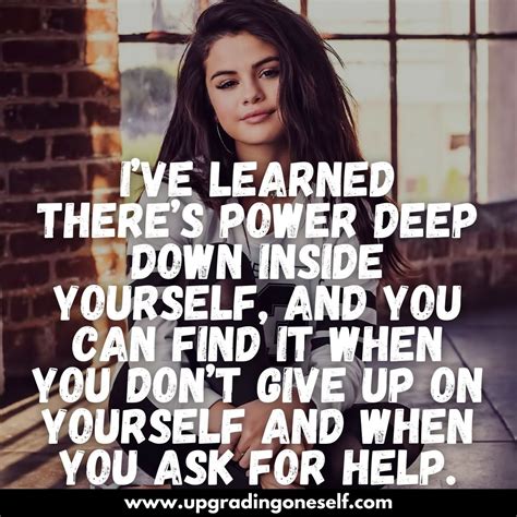 selena gomez quotes (1) - Upgrading Oneself